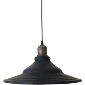 Resim Mylights Retro Rustik Metal Sarkıt Avize 38 Cm 