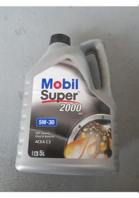 Resim Yağ Motor Yağı Super 2000 5W30 5 Litre Mobil Bütün Araçlar -H040 