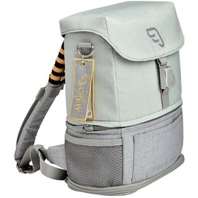 Resim Stokke Jetkids Crew Backpack Green Aurora Yataklı, Geniş Hacimli Çocuk Sırt Çantası Açık Yeşil 