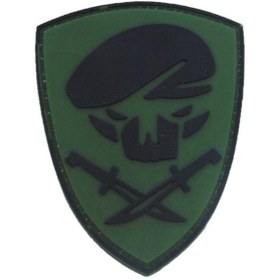 Resim SİNGLE SWORD 3d Silikon Komando Kol Arması Haki 