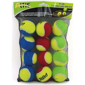 Resim Altis Tp-200 12'li Tenis Topu Renkli 