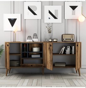 Resim Napoli Konsol - Ceviz 