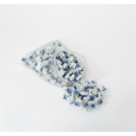 Resim RENKLİ SOKAK Mavi Mekanik Klavye Blue Switch Klik Sesli 10 Adet 