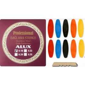 Resim Alux 0.18 Paslanmaz Çelik Kısa Sap Bağlama Takım Teli 