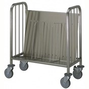 Resim Electrolux Professional 1 Taraflı Tabak Arabası 150 Tabaklık Yükseklik=835 MM PTR150 