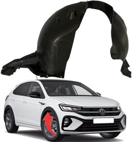 Resim Volkswagen Taigo 2021 Sonrası Ön Sağ Çamurluk Davlumbazı 