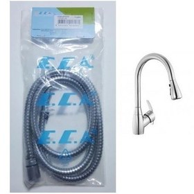 Resim Eca Spiralli Mutfak Batarya Hortumu Eviye Batarya Fleksi Spirali 