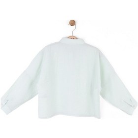 Resim Nk Kids Virginia Kız Çocuk Gömlek 38310 Mint Yeşili 