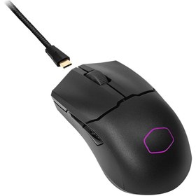 Resim Cooler Master Mm712 58gr Kablosuz 2.4g/bt Ultra Hafif Siyah Oyuncu Mouse 