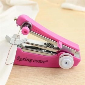 Resim Ollevra Seyehat ve Ev Tipi El Dikiş Dikme Makinası Spring Come Mini Kolay 
