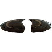 Resim Vw Polo 6r 6c Ayna Kapağı Batman Yarasa Piano Black 