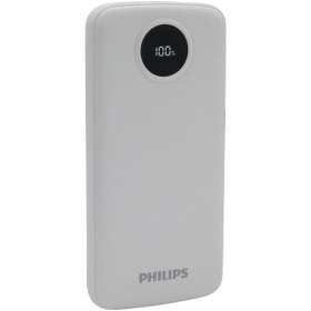 Resim Philips DLP7712CB 10.000MAH Pd Hızlı Şarj Dijital Ekranlı Beyaz Powerbank 