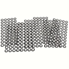 Resim 200 adet 6.0mm 3D Tarayıcı İşaretleri - 3D Tarayıcı ve Takip için Siyah Plastik Difüz Yansımaları, 3D Modellenme ve Hareket Yakalama için İdeal (4 Sayfa), 3D Tarayıcı Aksesuarları | Siyah Plastik İşaretler | Dayanıklı Plastik İşaretler, 3D Tarayıcı Ekipmanı 
