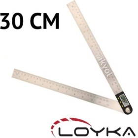 Resim 5422 Dijital Açı Ölçer 30 Cm, Hassas ve Kullanışlı Ölçüm Aleti 
