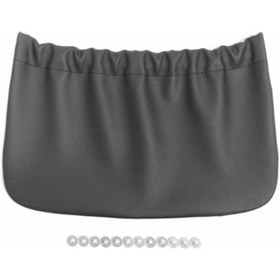 Resim Crackedice Mercedes-benz İçin Araba Koltuğu Sırtlık Arka Kapak Saklama Çantası, Siyah 