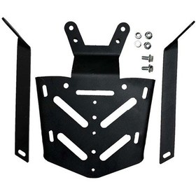 Resim Tvs Apache Rtr 200 2022 - 2025 Uyumlu Arka Çanta Demiri Siyah 