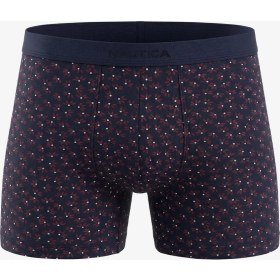 Resim Nautica Erkek Lacivert Slim Fit Desenli Boxer X65001T.4NV 