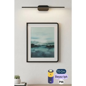 Resim Avizen Lighting Project Dekoratif Banyo Ayna Tablo Duvar Aydınlatması LED Flüt Aplik Pilli 