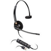 Resim Poly / PLANTRONICS EncorePro 525 Mikrofonlu USB-A ve USB-C, Stereo, Kulaküstü Kulaklık 