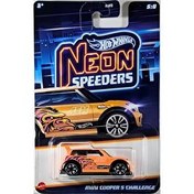Resim Hot Wheels Neon Speeder Arabalar Mini Cooper S Challenge JBY96 