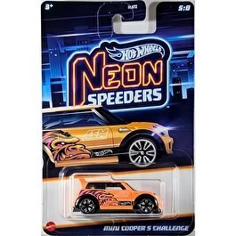 Resim Hot Wheels Neon Speeder Arabalar Mini Cooper S Challenge JBY96 