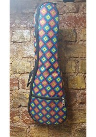 Resim Puka Ub-H601-21 Renkl Soprano Boy Ukulele için Gig Bag Çanta 