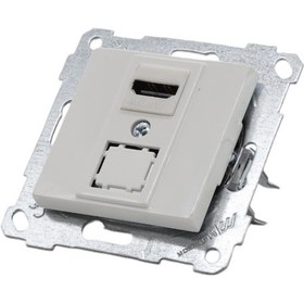 Resim Mutlusan Rita Beyaz Hdmı Priz 22004570101 