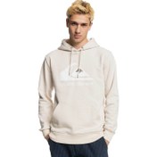 Resim Quiksilver Big Logo Hood Erkek Sweatshirt Bej 