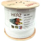 Resim Herz Rg6U4 Uydu Anten Kablosu 500Metre Beyaz 