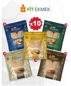 Resim Fit Ekmek 10 Lu Paket Ekmek Çeşitleri 
