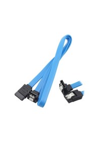 Resim Sata 3.0 Kilitli Sata Data Bağlantı Kablo 90 Derece Sa... 