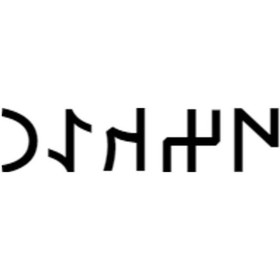 Resim Göktürkçe Özkan İsmi Yazı Sticker Yükseklik 5 Cm 