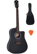 Resim VALLER Ag240 Bk Akustik Gitar Siyah 