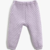 Resim Kız Bebek Basic Kapitone Jogger Eşofman Altı 