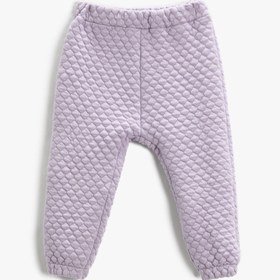 Resim Kız Bebek Basic Kapitone Jogger Eşofman Altı 