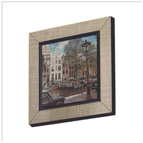 Resim Amsterdam Görseli Baskılı Mdf Magnet 7x7 12 