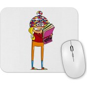 Resim Baskı Dükkanı Bekos Arte Urbana Mari Estudiosa Mouse Pad 