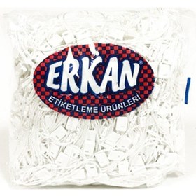 Resim Erkan Kilitli Etiket İpi Beyaz 1000'Li 