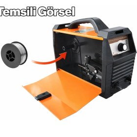 Resim Badem10 Gazaltı Kaynak Teli 1 mm 1 kg Çelik Mıg Mag Kaynak Makinesi Uyumlu Kaynak Teli Profesyonel Dayanıklı 