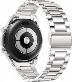 Resim Huawei Watch GT3 / GT4 / GT5 / GT6 ve Pro Serileri ile Uyumlu 22 mm Klasik 316L Paslanmaz Çelik Metal Saat Kordonu – 46 mm Modeller İçin Ayarlanabilir Bracelet Tasarım 