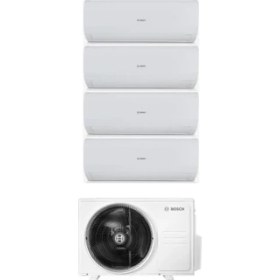 Resim Bosch A++ 36000 BTU 1 Dış + 4 Iç Ünite (4X12000 BTU) Multi Inverter Klima 