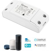 Resim Dofolink Im151116003 Sonoff Rf Akıllı Anahtar: Wi-fi Ve 433mhz Rf Kumanda, Uzak Kontrol, Zamanlama, Ses Kontrolü Echo/google Home - 2200w 