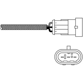 Resim Delphi Oksijen Sensörü Clıo Iı-kng 98-05del-es10971-12b1 7700 273 715 