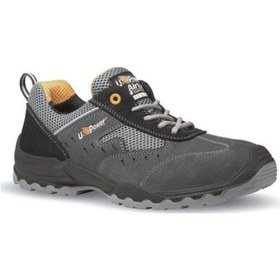 Resim U-power Brezza Kompozit Burunlu S1p Src İş Güvenlik Ayakkabısı Gri 
