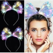 Resim Aspata Store Fiyonk Gece Tacı Fiber Işıklı Ledli 