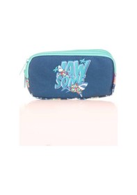 Resim Kaukko Kids 3 Bölmeli Kalem Çantası Fast Shark Mavi L8167 