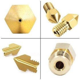 Resim 3d Yazıcı-printer Mk8 0.6mm Pirinç Nozzle 