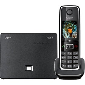Resim GIGASET C530 Ip Dect Telsiz Telefon Siyah 
