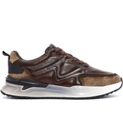 Resim Derimod Erkek Kahverengi Bağcıklı Deri Sneaker 24WFD611814 