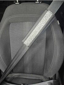 Resim Gümüş Pullu Deri Kemer Konforu 1 Adet 